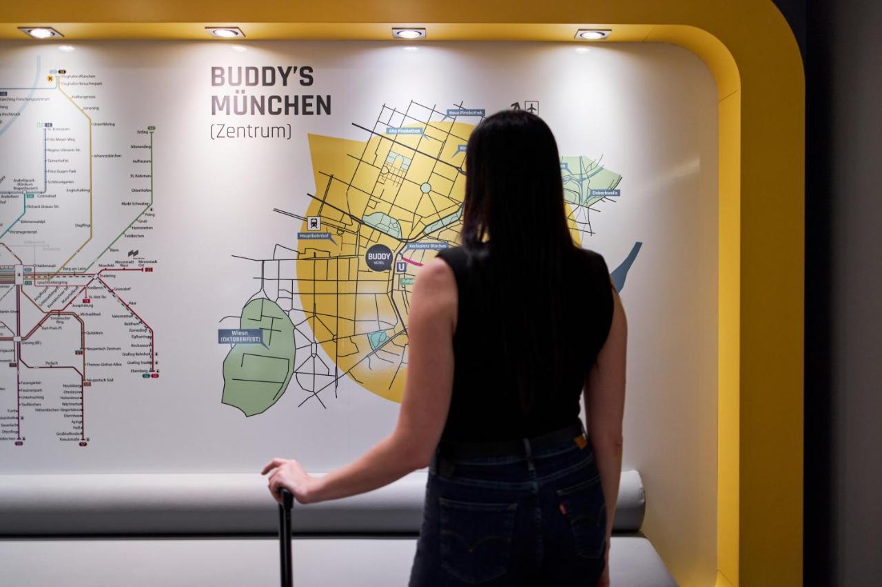 Buddy Hotel Munchen Bagian luar foto